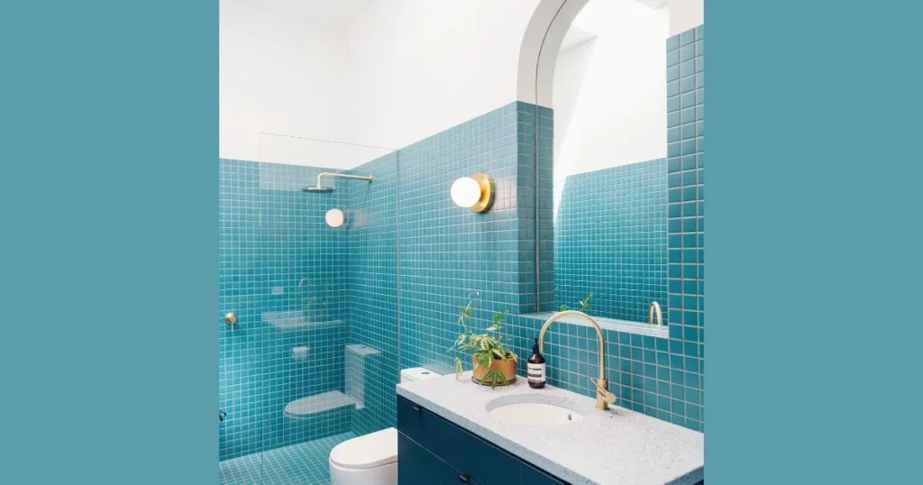 Layer Different Heights for a Balanced Bathroom Look