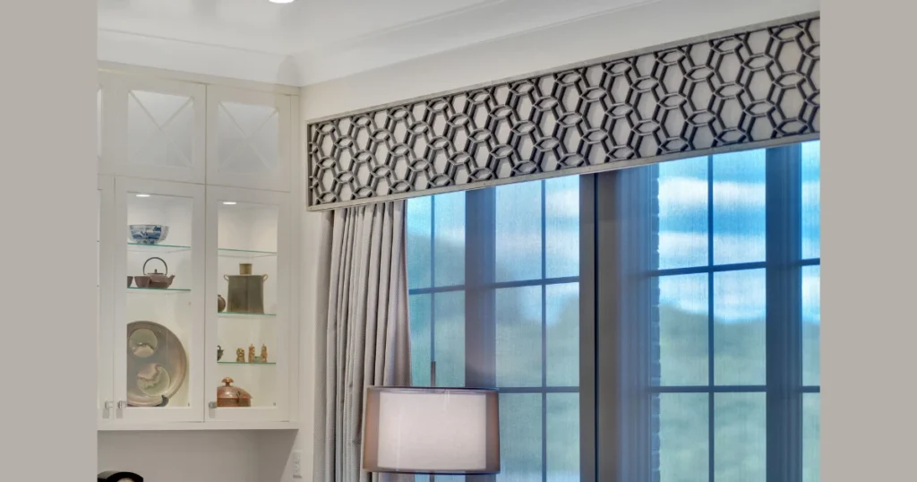 Cornices and Window Toppers for a Formal Dining Room Finish