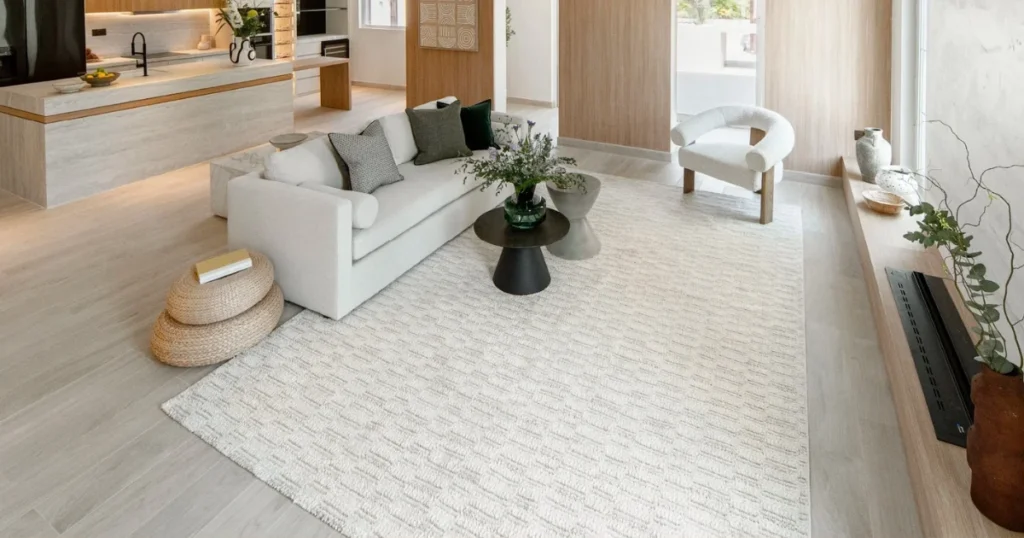 Layered Rugs for Texture and Depth