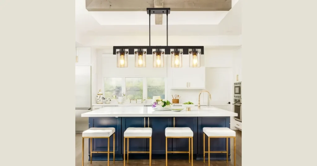 Linear Suspension Lights for Rectangular Dining Tables