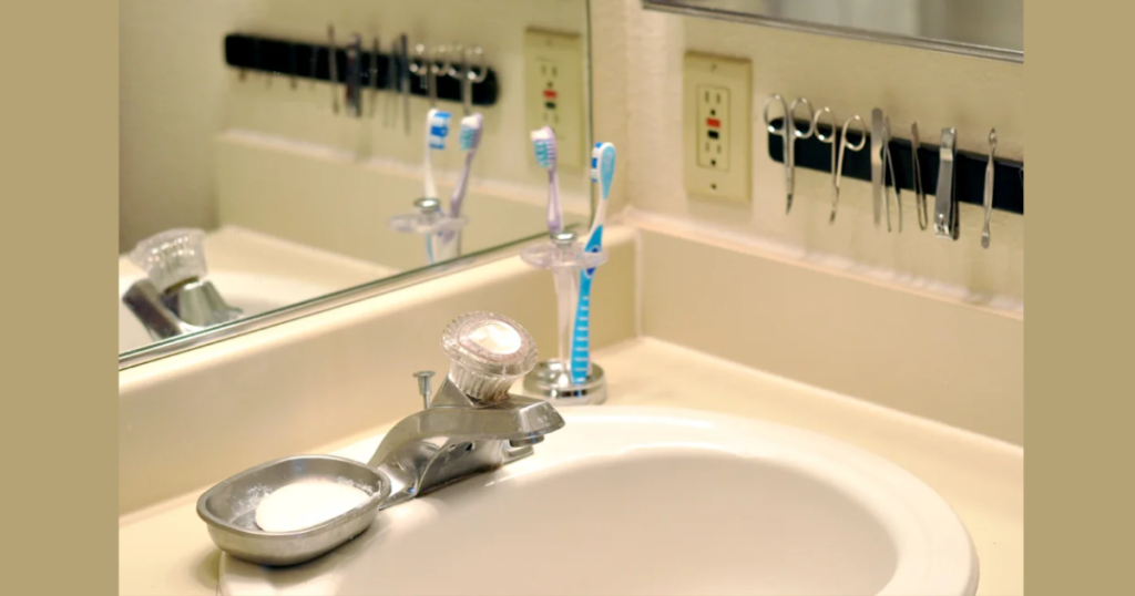 Magnetic Storage Strips for Small Metal Items 