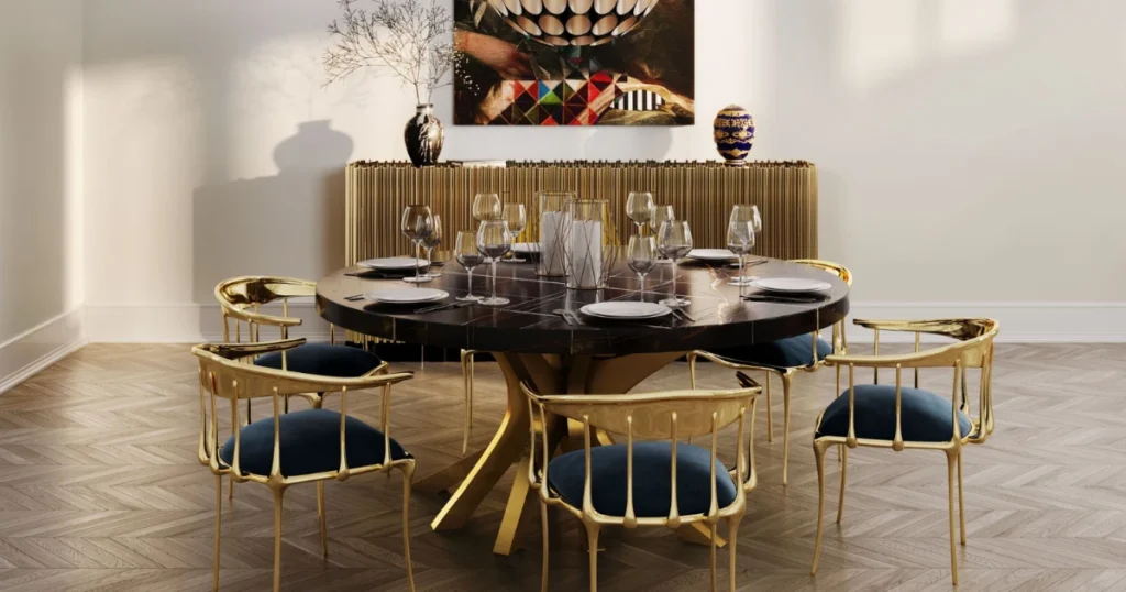 Marble Dining Table for a Luxury Feel