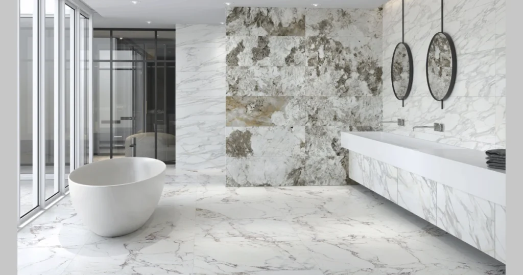 Marble Look Tiles for an Elegant Finish