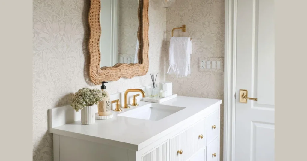Matching Accessories Sets for a Cohesive Bathroom Counter