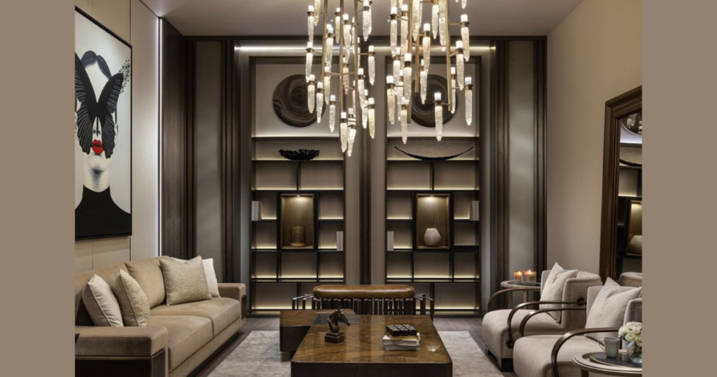 Metallic Accents for a Contemporary Touch