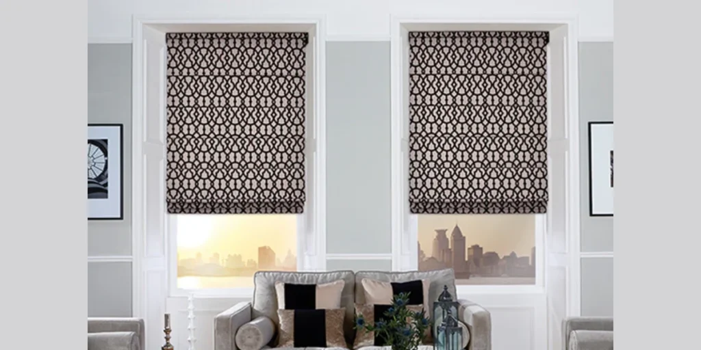 Roman Shades as a Curtain Alternative
