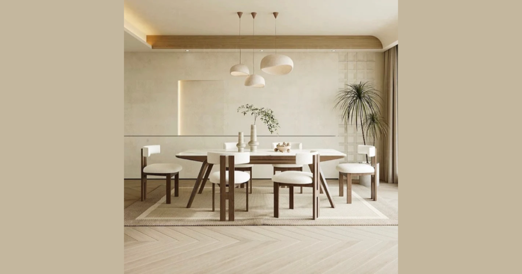 Minimalist Dining Chairs with Comfort
