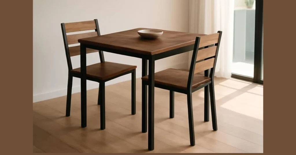 Modern Metal Frame Dining Chairs for Industrial Style