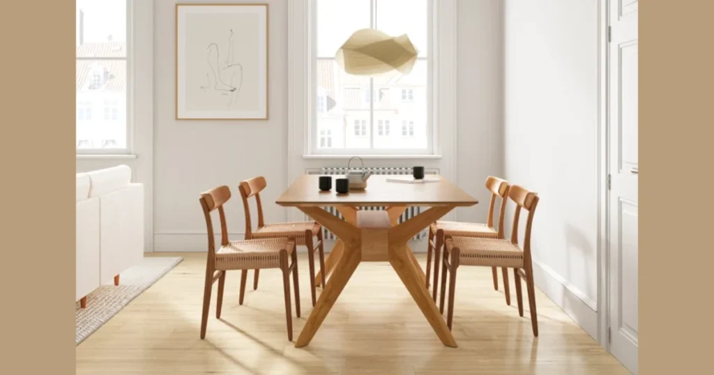 Scandinavian Minimalist Dining Chairs for Clean and Airy Interiors