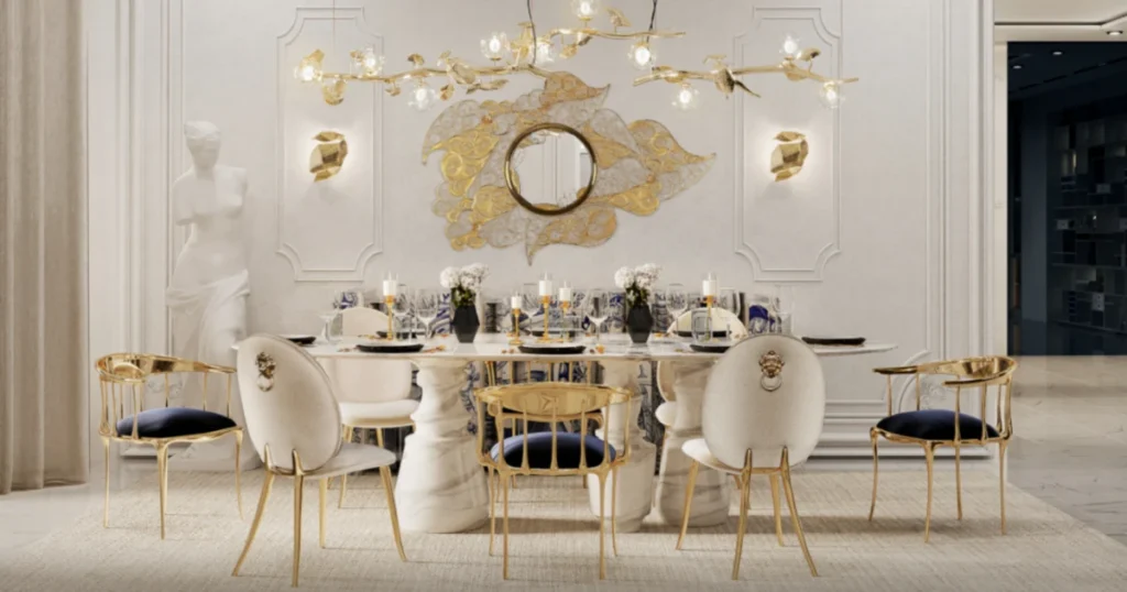 Dining Chairs with Sleek Tapered Legs for Subtle Modern Design