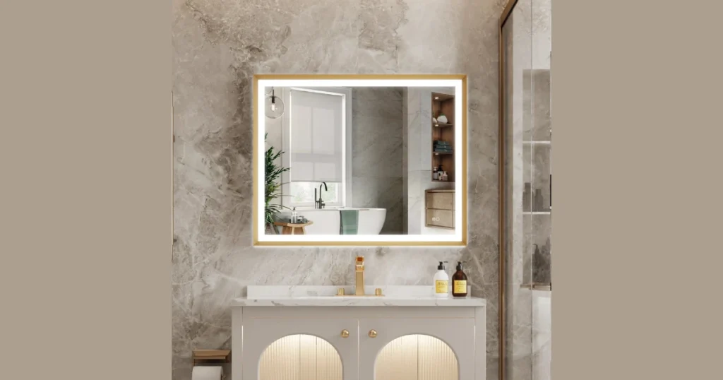 Mirror Top Frame Lighting 