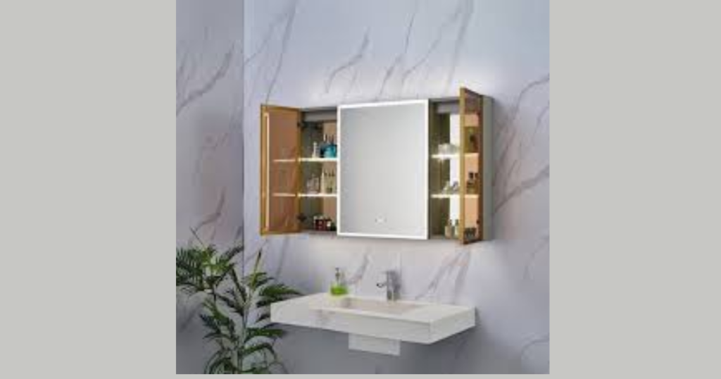  Mirrored Bathroom Cabinets with Hidden Storag