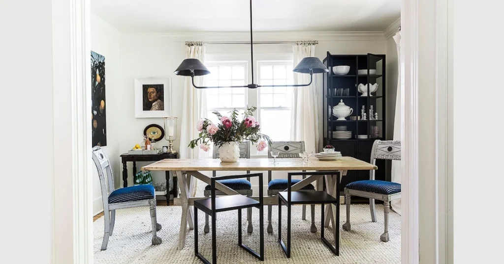 Mix and Match Dining Chairs for a Creative Look