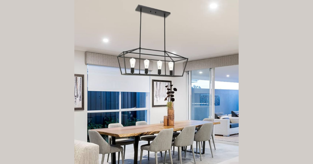 Modern Farmhouse Linear Pendant Lighting