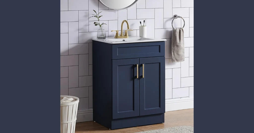 24-Inch Small Bathroom Sink Vanity