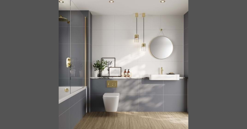 Multi Panel Bathroom Wall Art for Large Impact