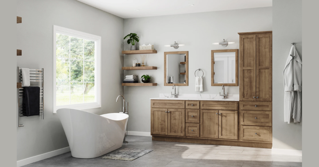 Natural Wood Vanity Trend
