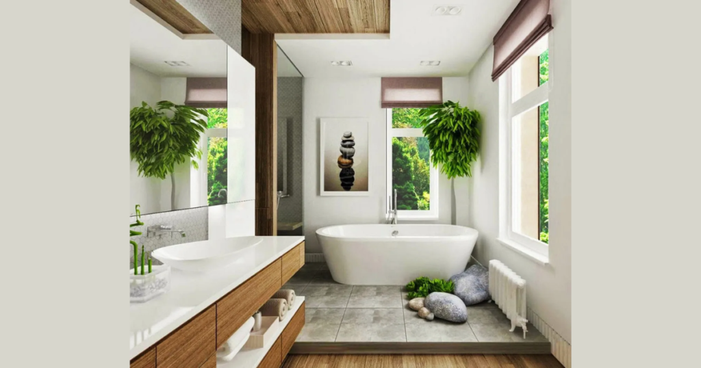 Nature-Inspired Bathroom Design for Organic Feel