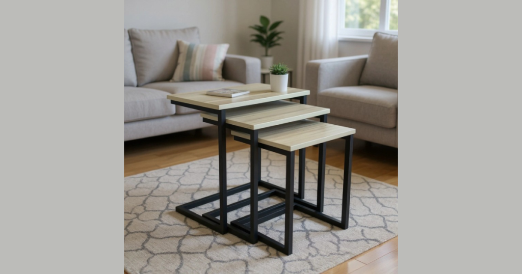 Nesting Tables for Flexible Dining