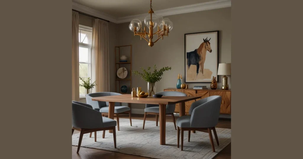 Budget Friendly Casual Dining Room Setting