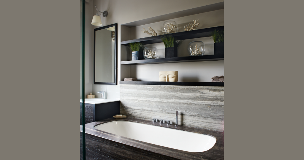 Open Shelf Bathroom Furniture Ideas