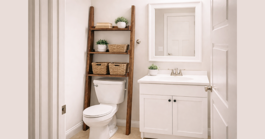  Over The Toilet Storage Ideas