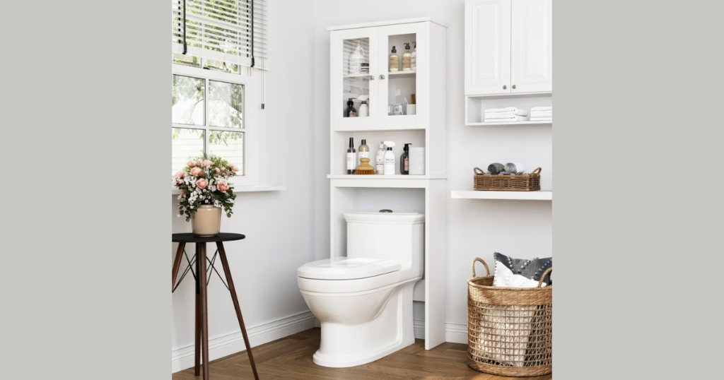  Over the Toilet Storage Cabinets
