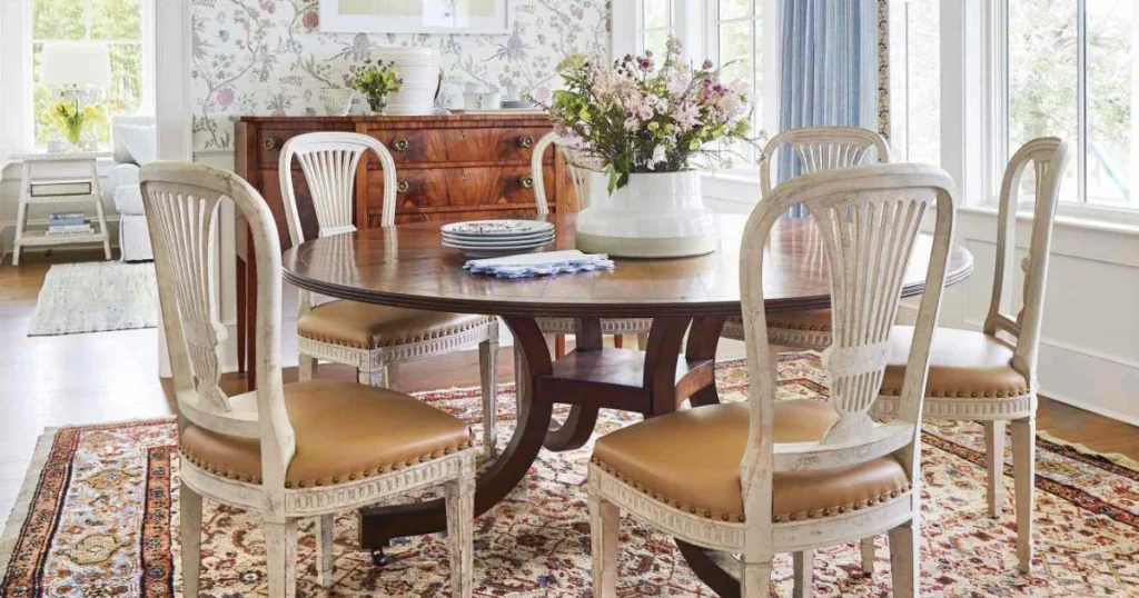 Painted Dining Table Makeover for a Fresh Modern Look