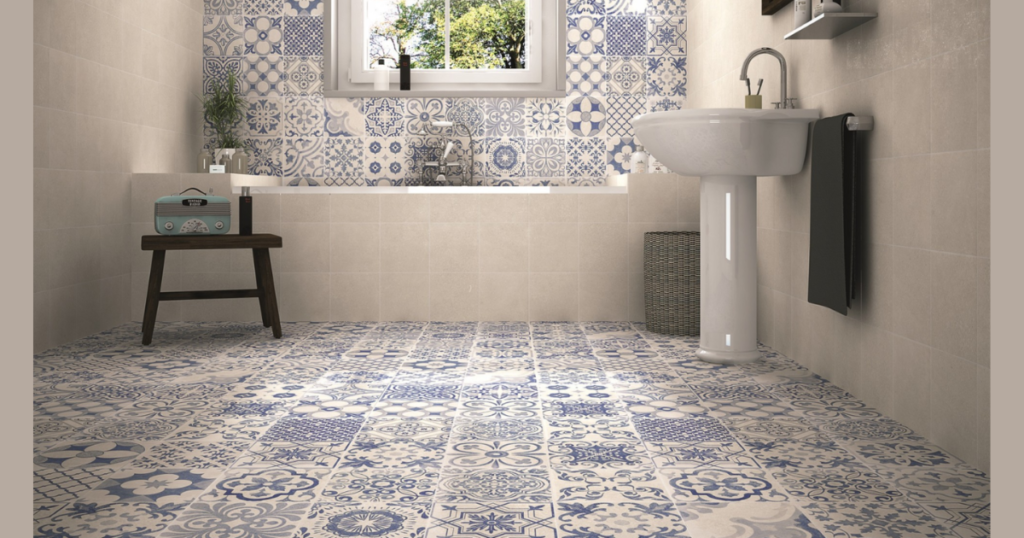  Patterned Tile Flooring