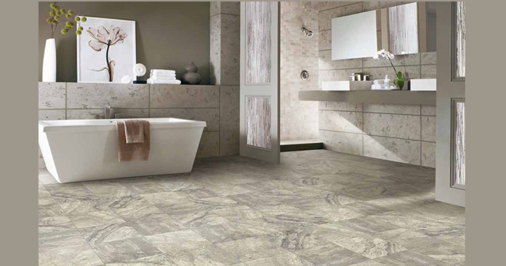 Porcelain Tile Flooring for Durability and Water Resistance