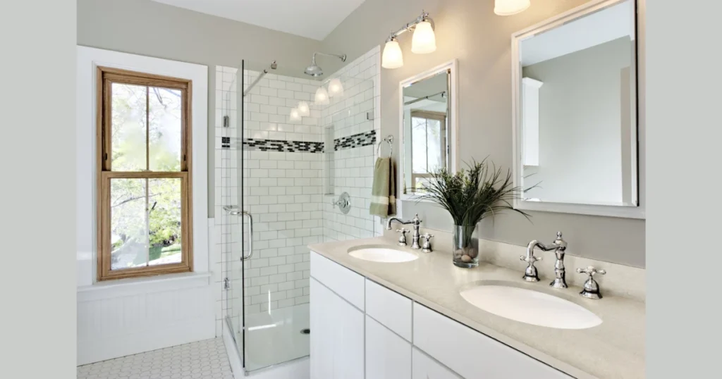 Quartz Bathroom Countertop for Modern Homes