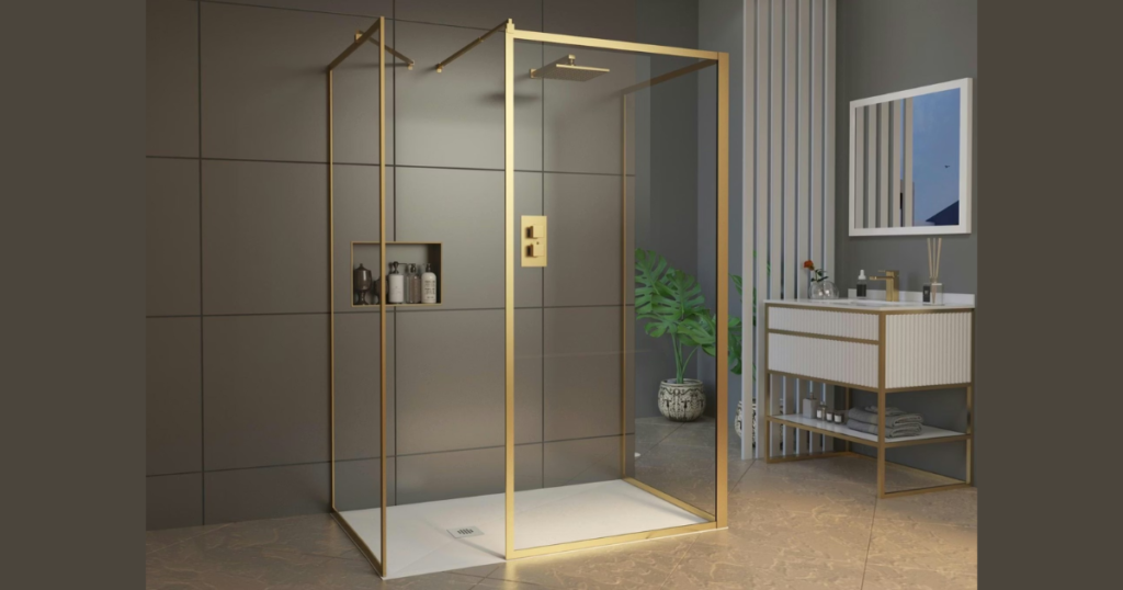 Recessed Entry Bathroom Shower Design