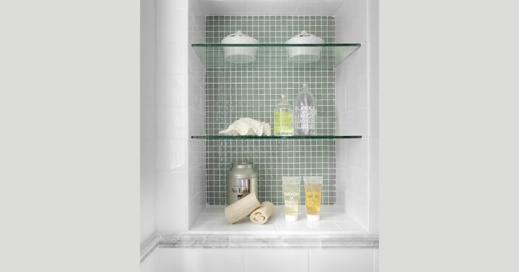 Recessed Wall Storage Niches for Hidden Organization