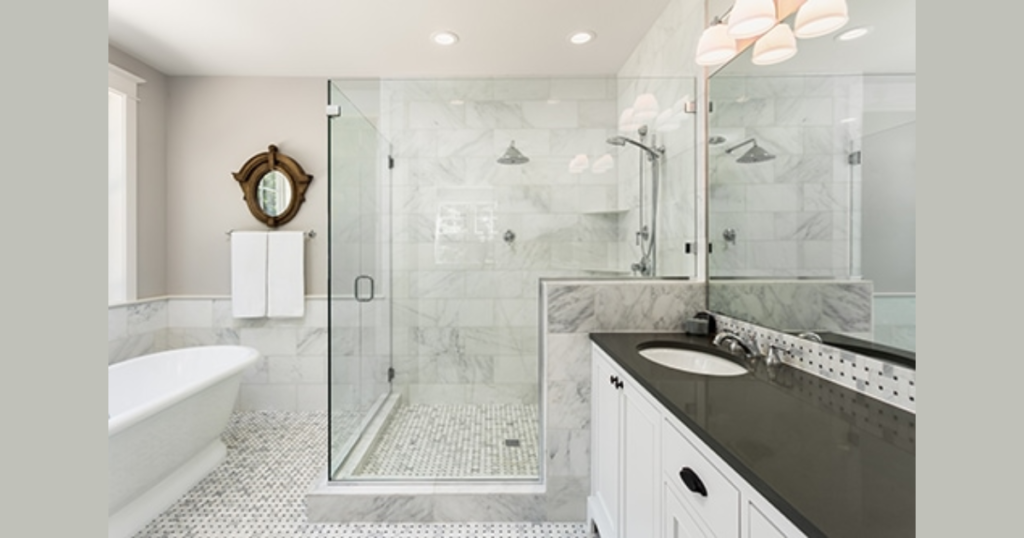Replace the Shower Curtain or Upgrade to Glass Panels
