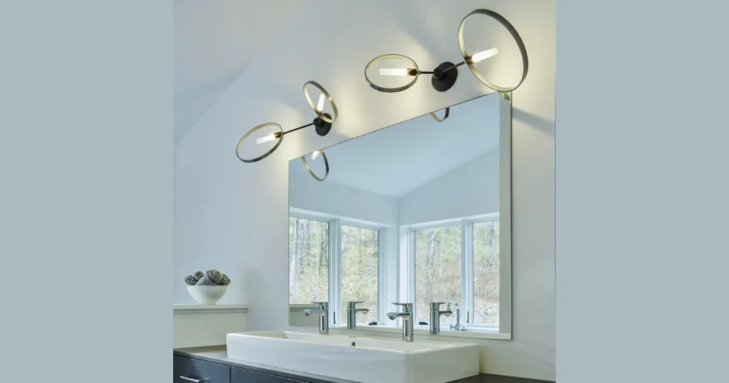 Ring-Shaped Bathroom Light Fixtures