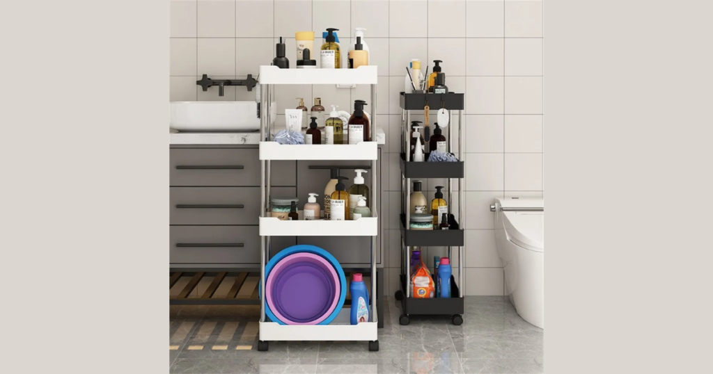 Rolling Storage Carts for Flexible Organization