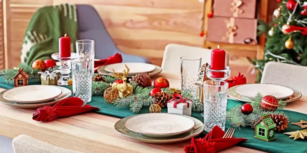 Runner With Centerpiece Layering