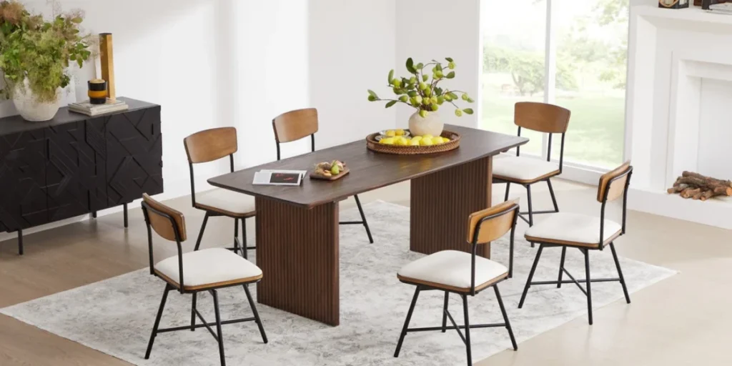 Rustic Dining Room Chairs That Focus on Comfort