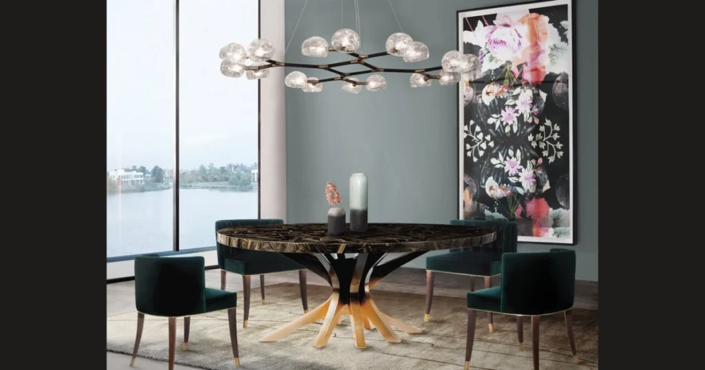 Nature Inspired Dining Room Theme