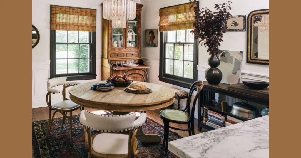 Narrow Console Table for Small Dining Room Layouts