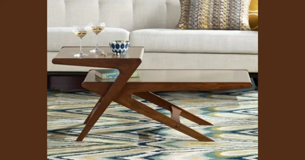 Mid Century Modern Side Table for a Balanced Design