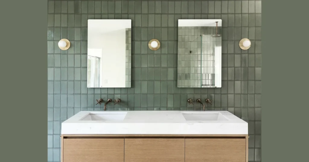 Sage Green Tiles for Natural Look