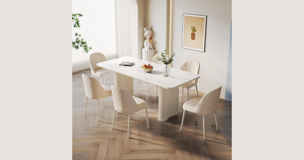 Sleek Dining Table with Clean Lines