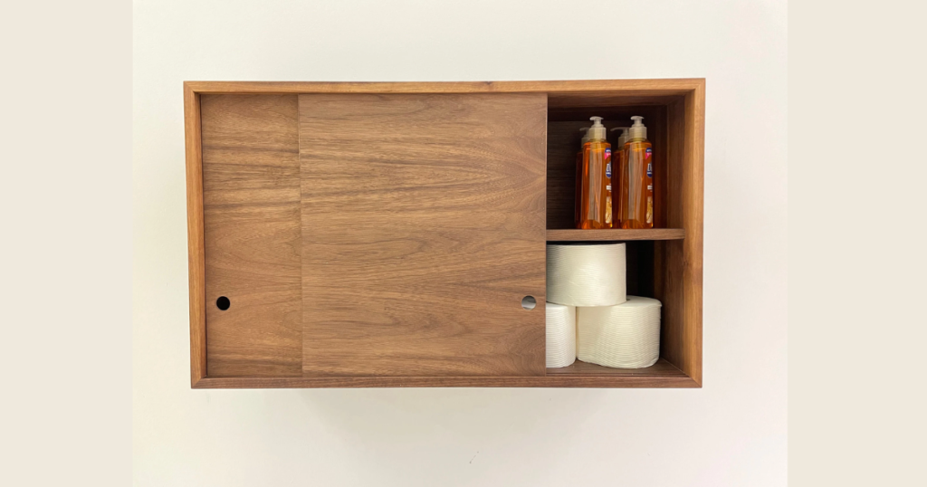 Sliding Door Bathroom Cabinets