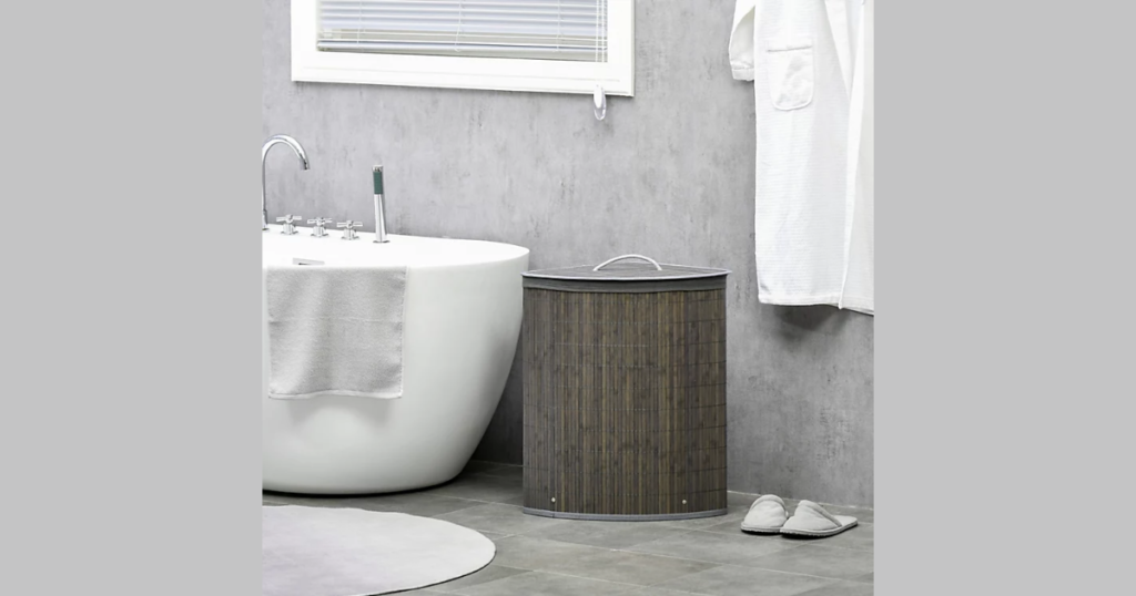 Slim Laundry Basket for Compact Corners