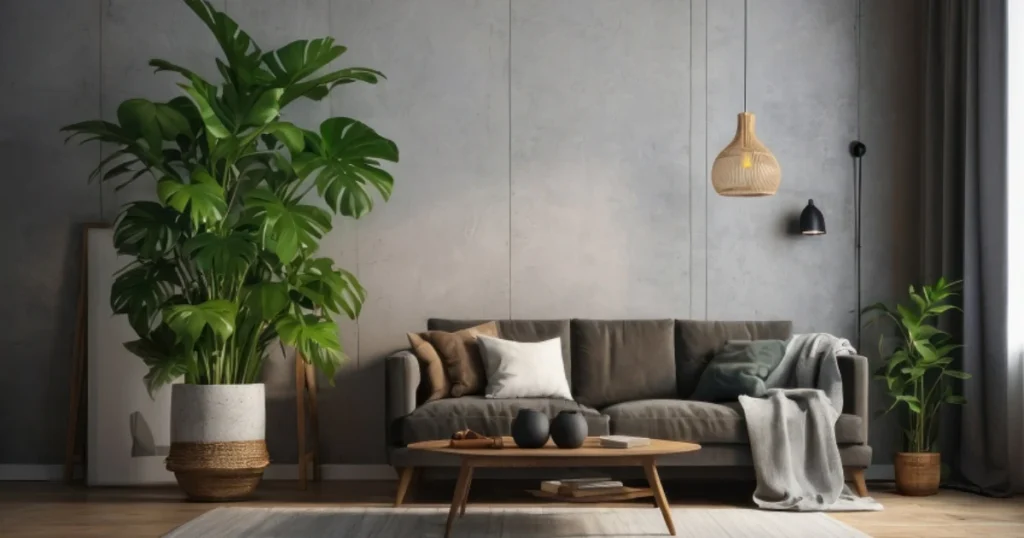 Soft Grey Walls for a Modern and Versatile Dining Space