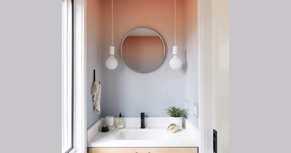 Soft Ombre Wall Effect 