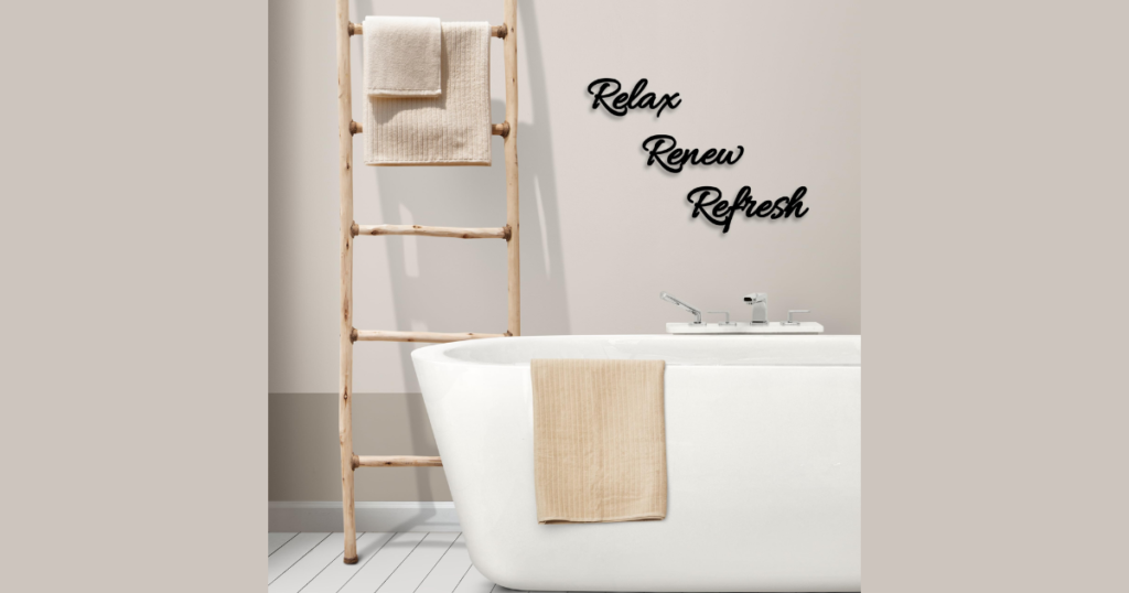 Spa-Inspired Relaxation Sign