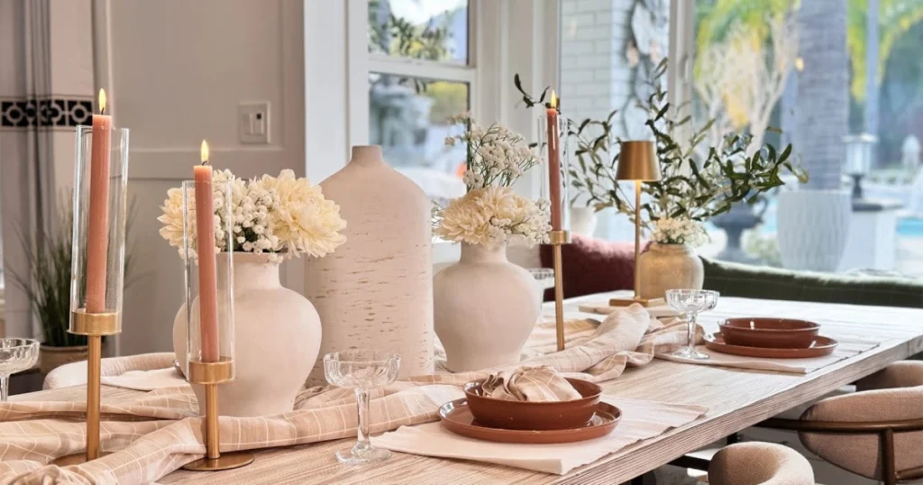 Budget-Friendly Everyday Dining Table Tablescape Ideas