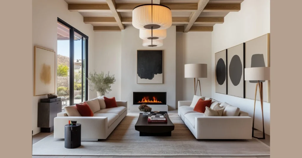 Statement Lighting with Simple Design